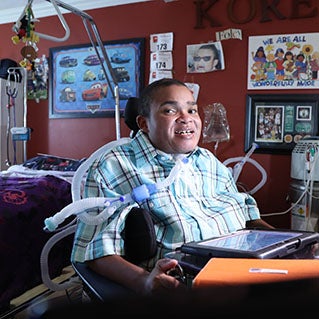 Franciscan Children’s did more than help save Korey’s life—it found him a home