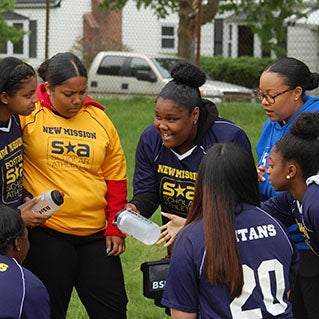 Helping girls find success in life through sports and fitness