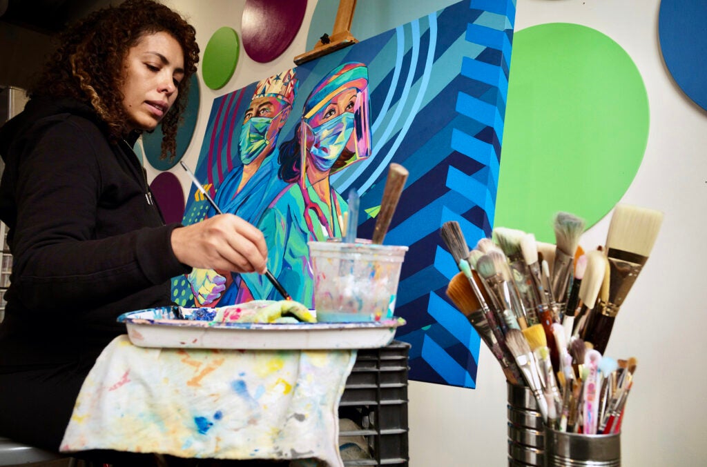 Silvia Lopez Chavez honors local heroes with art | Sponsored