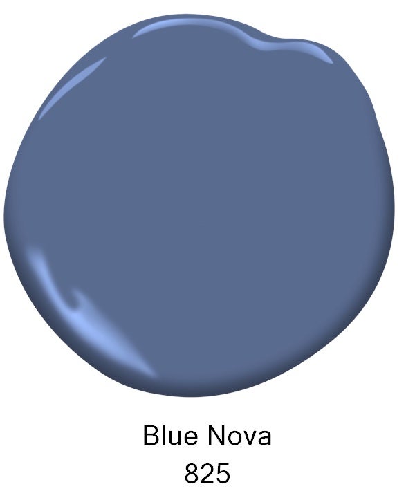 Blue Nova is a mix of violet and blue with a dimmer grey hue.