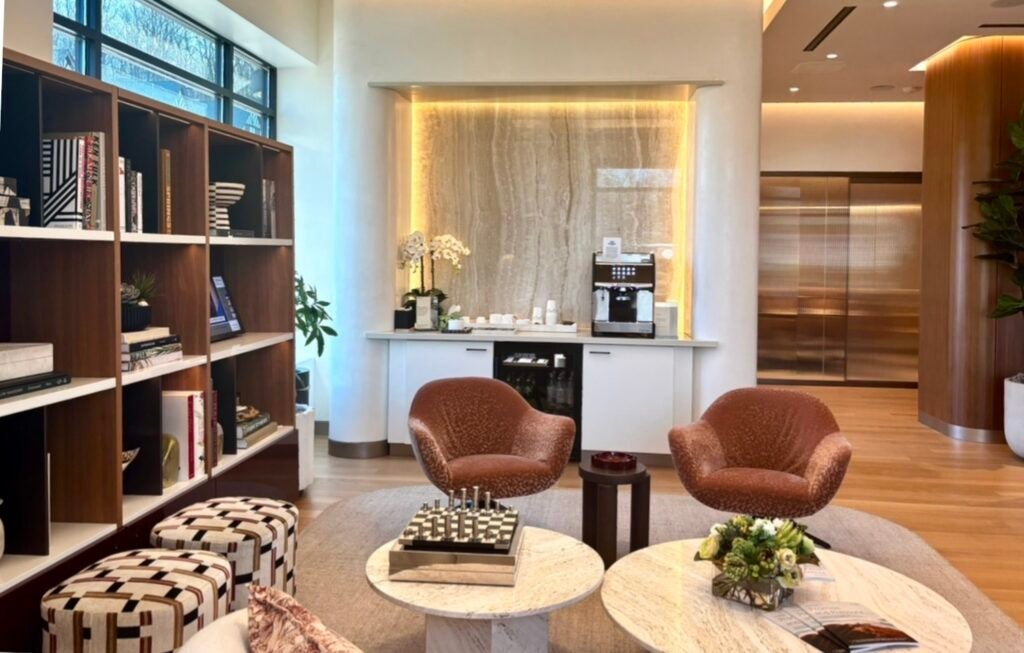 Interior of the Chase Financial Center