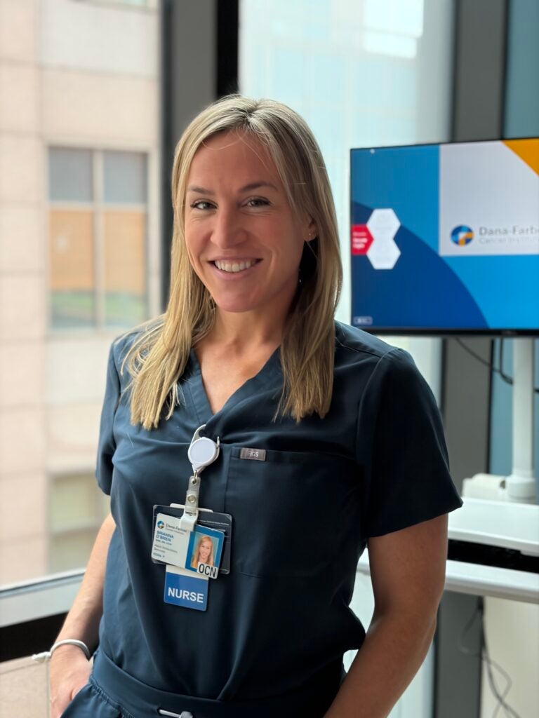 Portrait of nurse smiling 