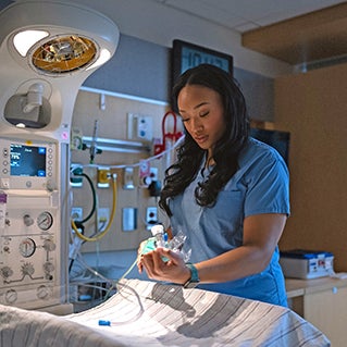 She instills compassion and care in labor and delivery