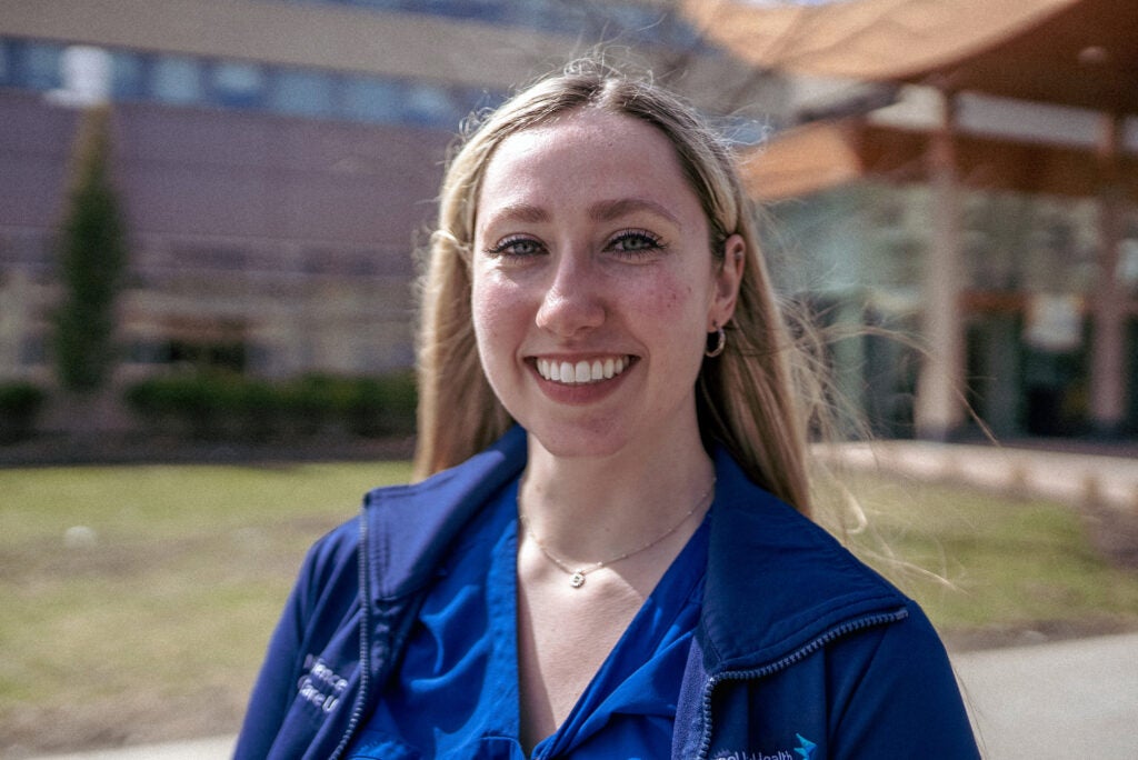 Kara Bartone smiling in a portrait shot